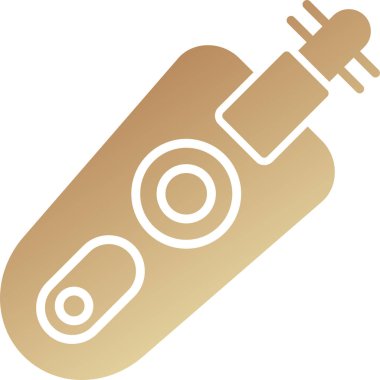 Burun kılları için temel doğrusal budayıcı çizimi