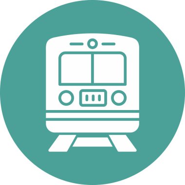 Web simgesi tren, illüstrasyon vektör  