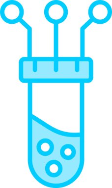 Basit Biyoloji simgesinin vektör çizimi,