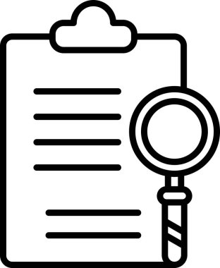 Tanımlama web simgesi vektör illüstrasyonu