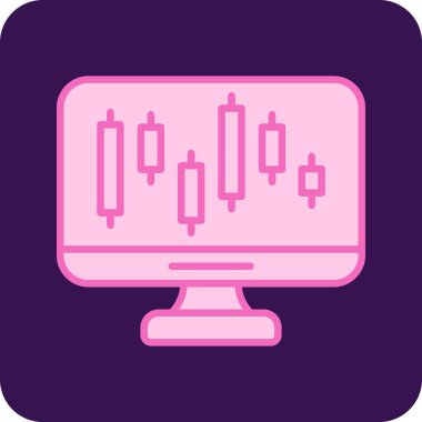 Takas. Web simgesi basit illüstrasyon