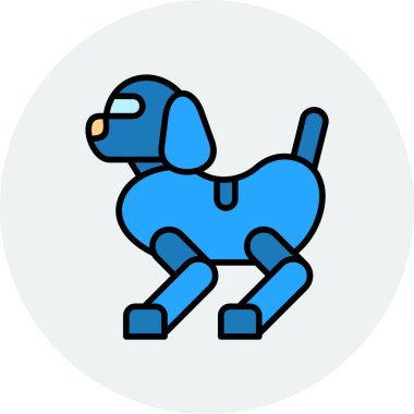 Modern teknolojik gelişmelerin ve evcil köpeklerin birleşimi. 