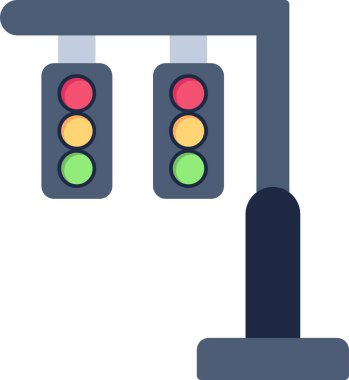 Trafik Işıkları Web simgesi çizimi