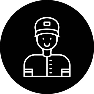 Koç Web simgesi vektör illüstrasyonu