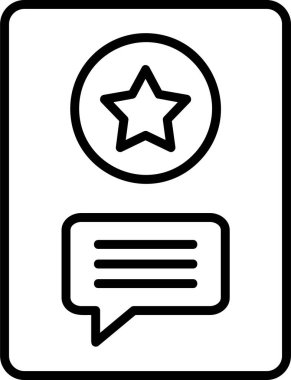 Basit karşılama simgesi vektör illüstrasyonu