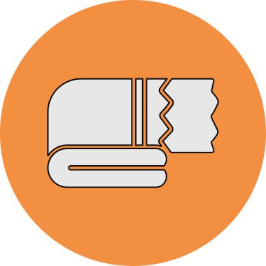 Battaniye ağ simgesi vektör illüstrasyonu