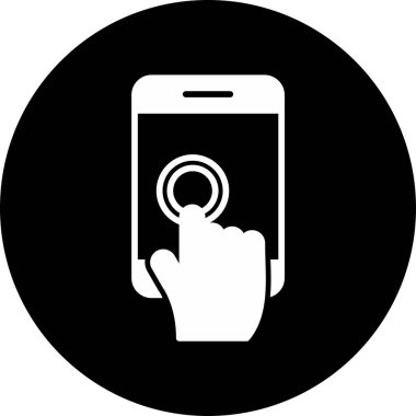 self servis. Web simgesi basit illüstrasyon