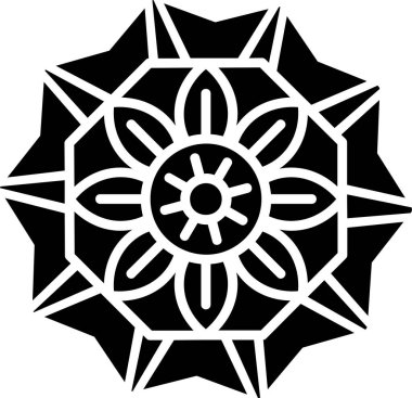 mandala tasarımı, web basit illüstrasyonu