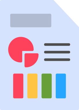 Basit çarşaf. Web simgesi illüstrasyonu