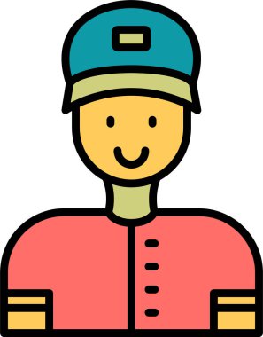 Koç Web simgesi vektör illüstrasyonu