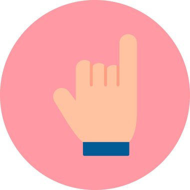 Beyaz Arkaplanda Simge Vektör İllüstrasyonuna Vaat Edin 