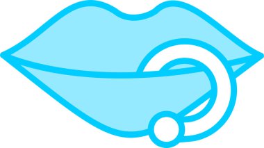 Septum piercinginin basit özet resmi