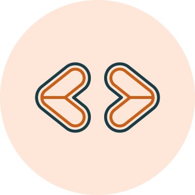 ok simgesi işareti, vektör illüstrasyonu