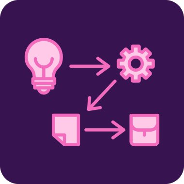 İşlem yapılıyor. Web simgesi basit illüstrasyon