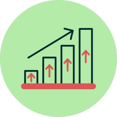 Gelişme kariyeri. Web simgesi basit illüstrasyon