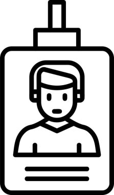 Rozet. Web simgesi basit illüstrasyon