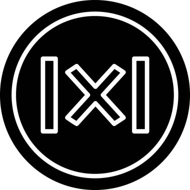 Değer modern simgesinin vektör illüstrasyonu