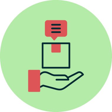 ürün web simgesi vektör illüstrasyonu