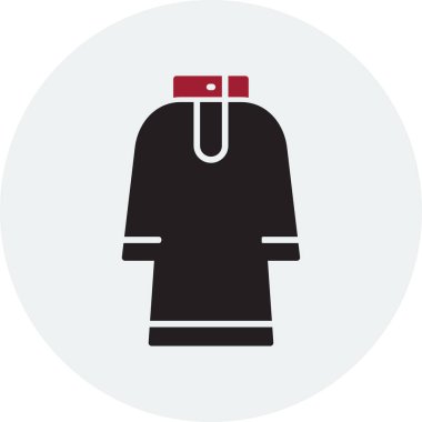 Kurta .web simgesi basit illüstrasyon