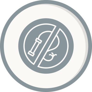 Kırbaç ağ ikonu vektör çizimi yok