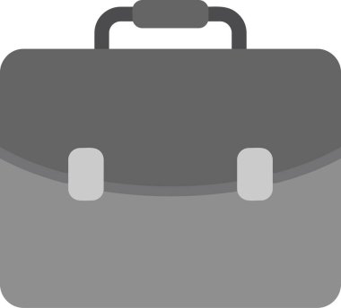 Çanta. Web simgesi basit illüstrasyon