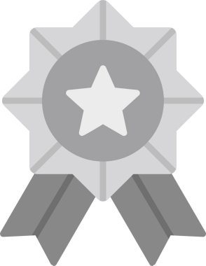 Rozet simge vektör çizim