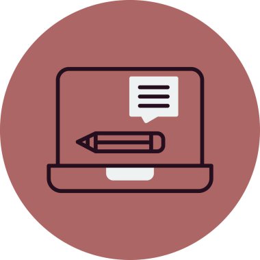 vector illustration of Feedback modern icon