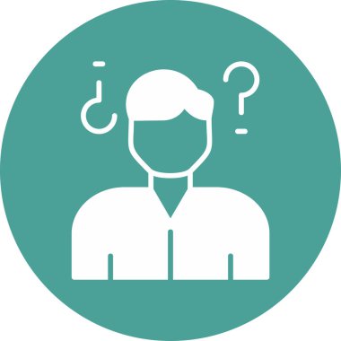 Karışıklık Ağ ikonu vektör illüstrasyonu