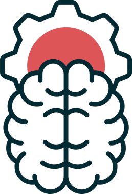 Öğrenmek. Web simgesi vektör illüstrasyonu