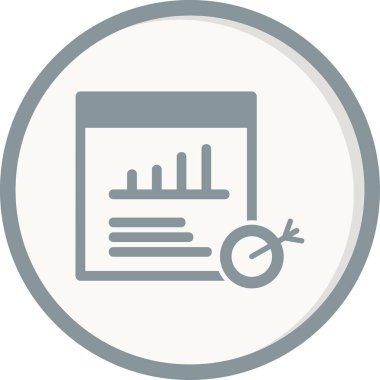 İş dünyasının vektör illüstrasyonu modern simge