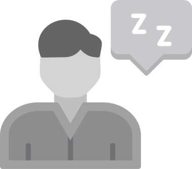 Beyaz Arkaplanda Myoklonik Vektör Simgesi İzole Edildi  