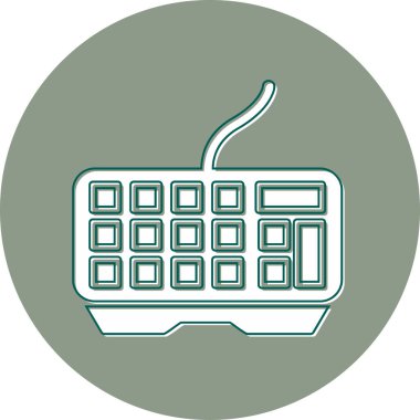 kaykay simgesi, vektör illüstrasyonu basit tasarım