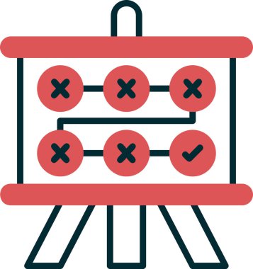 Hata modern simgesinin vektör illüstrasyonu