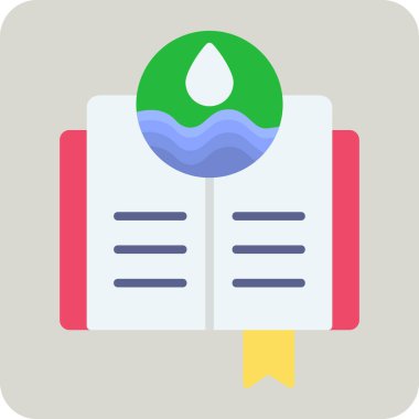 Hidroloji ikonu çizgi sembolü. Web sitesi mobil uygulama logosu UI tasarımı için simge işareti kavramının izole edilmiş vektör illüstrasyonu.