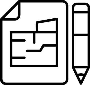 Beyaz arkaplanda yerleşim simgesi izole edildi 