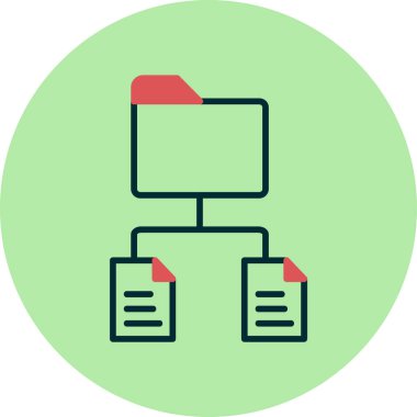 Düzenli. Web simgesi basit illüstrasyon