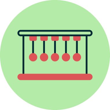 Momentum web simgesi vektör illüstrasyonu