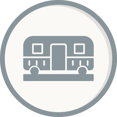 Web simgesi tren, illüstrasyon vektör  