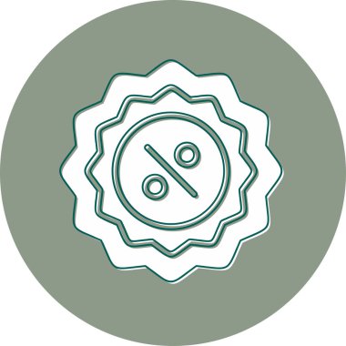 Basit ağ öneri ikonu vektörü