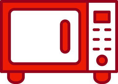 Fırın. Web simgesi basit illüstrasyon 