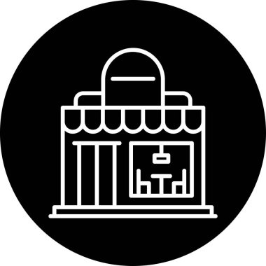 cafe web simgesi vektör illüstrasyonu