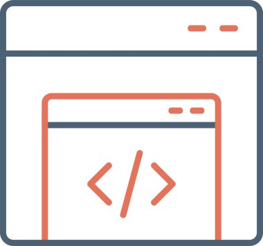 Gelişme. Web simgesi basit illüstrasyon