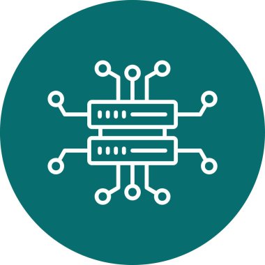 Veri Biliminin basitleştirilmiş vektör resmi