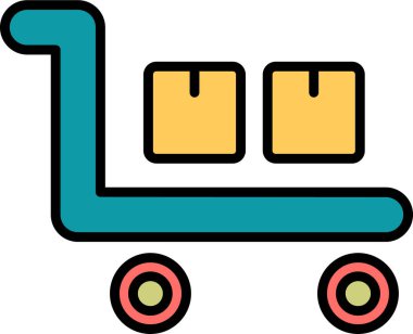 Toptan satış. Web simgesi basit illüstrasyon