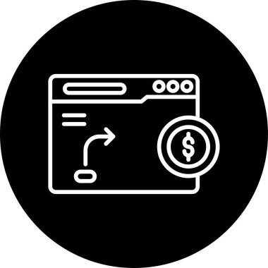 Bağış kutusu ikonu vektör illüstrasyonu