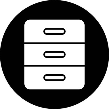 Arşiv. Web simgesi basit tasarım 