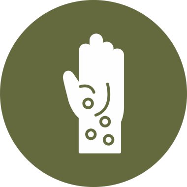 döküntü ağ ikonu vektör illüstrasyonu