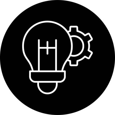 Basit Bilgi simgesi vektör illüstrasyonu