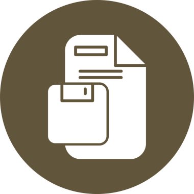 Düğme web simgesi vektör illüstrasyonunu kaydet