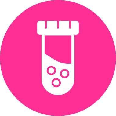 test tübü ikon vektör çizimi